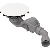 Bette Air Слив-перелив для душевого поддона, пропускная способность 0,6 л/мин, цвет: белый B525-416