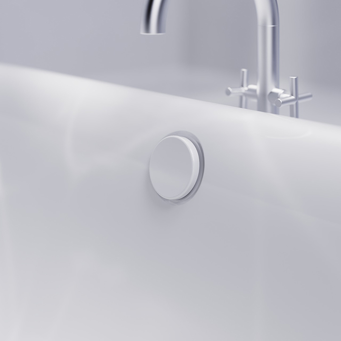 Bette Bettemono Слив перелив для нестандартных ванн, цвет: белый B640-000