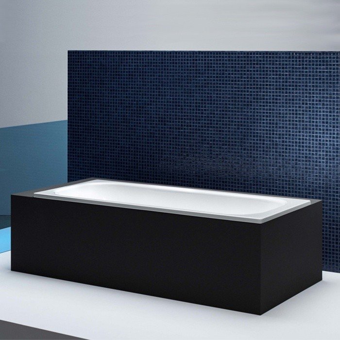 Bette Ванна стальная встраиваемая 180x75 см, с шумоизоляцией, цвет: белый 1272-000