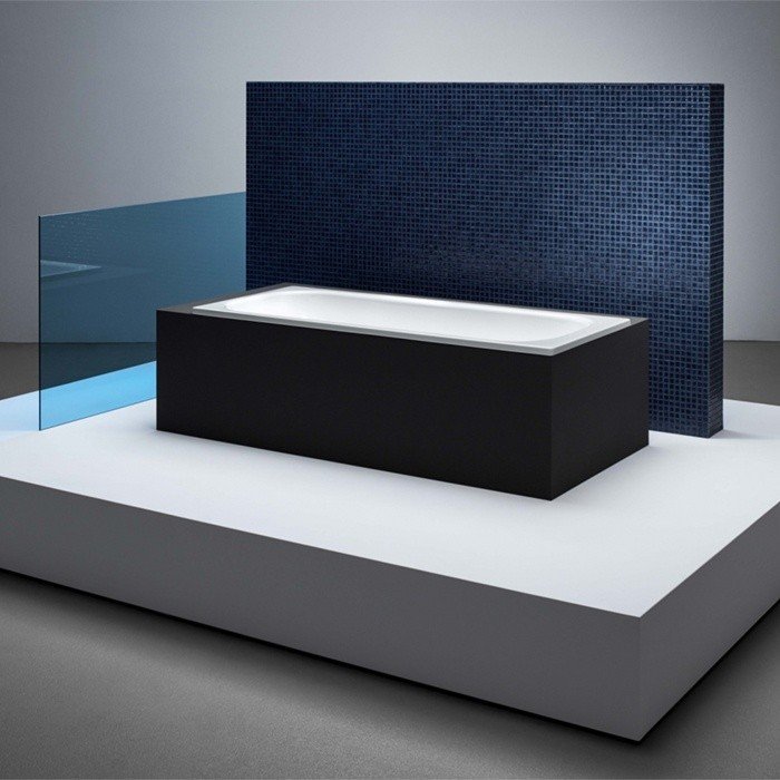 Bette Ванна стальная встраиваемая 180x75 см, с шумоизоляцией, цвет: белый 1272-000