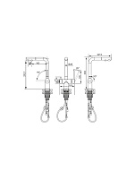Paulmark Serpentine Смеситель для кухни с выдв. изливом и возм. подкл. фильтра, цвет: светлое золото Se213222-LG
