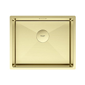 Paulmark Next Кухонная мойка нержавеющая сталь 54x44 см, цвет: светлое золото PM215444-LG