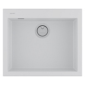Paulmark Decoration Кухонная мойка Acrystone 60x51 см, цвет: white PM936051-WH