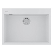 Paulmark Decoration Кухонная мойка Acrystone 69x50 см, цвет: white PM936950-WH