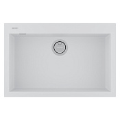 Paulmark Decoration Кухонная мойка Acrystone 76x50 см, цвет: white PM937650-WH