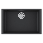 Paulmark Neo Classic Кухонная мойка Acrystone 69x44,3 см, цвет: anthracite PM966944-AN