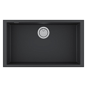 Paulmark Neo Classic Кухонная мойка Acrystone 76x43,5 см, цвет: anthracite PM967644-AN