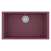 Paulmark Neo Classic Кухонная мойка Acrystone 76x43,5 см, цвет: merlot PM967644-ME