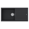 Paulmark Extensio Кухонная мойка Acrystone 99x50 см, цвет: anthracite PM989950-AN