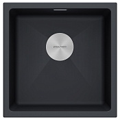 Paulmark Lumi Кухонная мойка It-Granit 45,5x46 см, цвет: антрацит LU45-AN