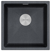 Paulmark Lumi Кухонная мойка It-Granit 45,5x46 см, цвет: графит LU45-DG