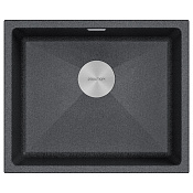 Paulmark Lumi Кухонная мойка It-Granit 55,5x46 см, цвет: графит LU55-DG