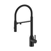 Paulmark Magneto One Смеситель для кухни с гибким изл. и возм. подключения фильтра, цвет: антрацит Ma213188-AN