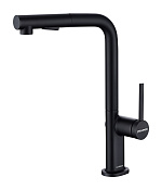Paulmark Neo Смеситель для кухни с выдвижным изливом, цвет: антрацит Ne214419-AN
