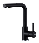 Paulmark Kassel Смеситель для кухни с выдвижным изливом, цвет: антрацит Ka214311-AN