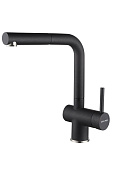 Paulmark Dosse Смеситель для кухни с гибким изливом, цвет: черный Do214418-BLM