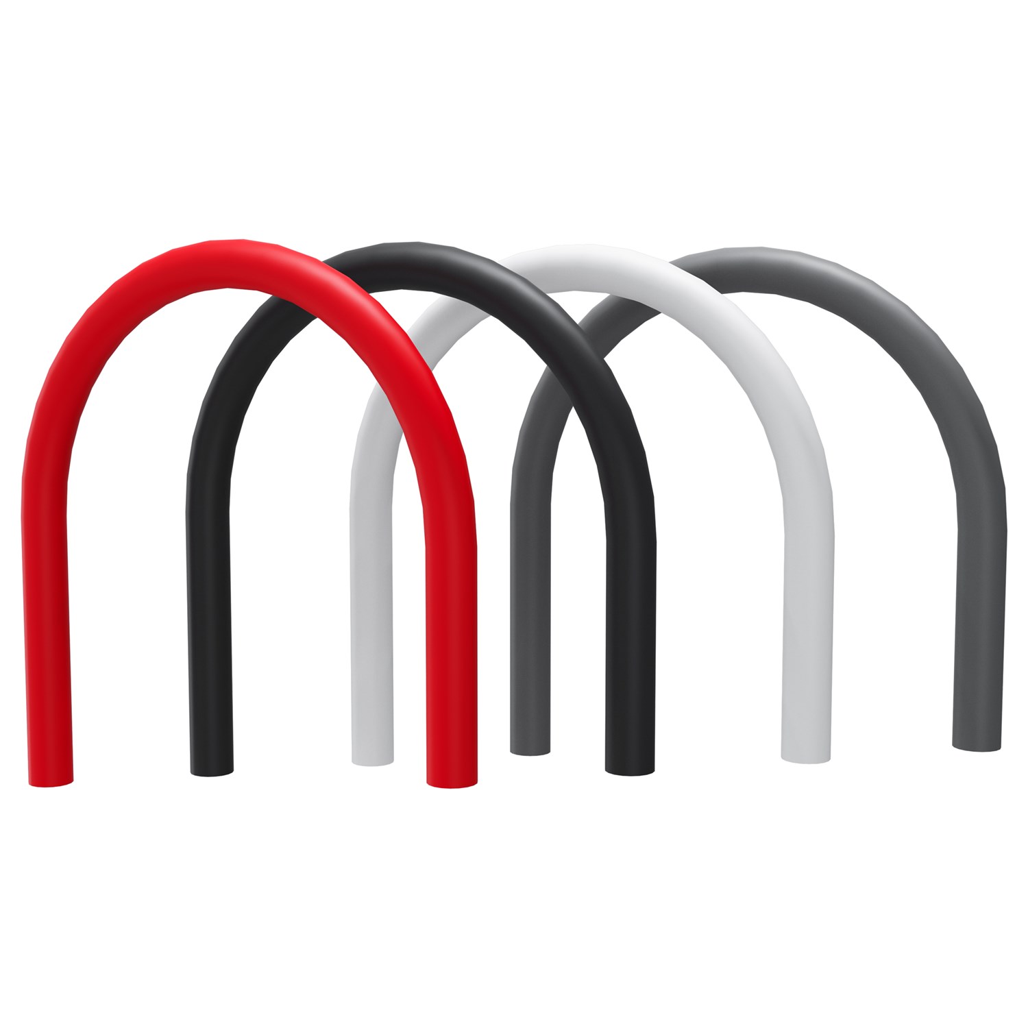 Paulmark Гибкий излив для кухонного смесителя, цвет: белый I888-WH