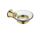 Cezares Liberty Мыльница подвесная, чаша из матового стекла, цвет: золото брашированное CZR-F-8987-BORO1