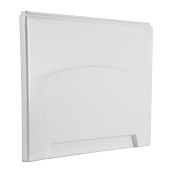 Cezares Eco Торцевая панель для ванны 67 см, цвет: белый глянцевый ECO-F-70-SP-W37