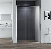 Cezares Duet Soft-M Душевая дверь раздвижная 150x195h см, стекло прозрачное 8 мм, цвет: хром DUET SOFT-M-BF-1-150-C-Cr