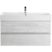 Cezares Molveno 46 Тумба под раковину подвесная 100x46x50h см, цвет: legno bianco MOLVENO 46-100-2C-SO-LB