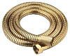 Cezares Душевой шланг 150 см, в металлической оплетке, цвет: золото CZR-FMDC-150-03