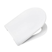 Cezares Stylus Крышка-сиденье для унитаза, с микролифтом, цвет: белый глянцевый CZR-GN-SC