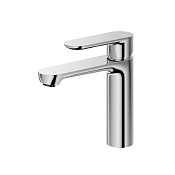 Cezares Stylus Смеситель для раковины, без донного клапана, излив 13,4 см, цвет: хром STYLUS-LS-01-W0
