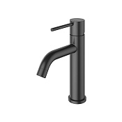 Cezares Relax Смеситель для раковины, с донным клапаном, излив 13,9 см, цвет: черный матовый RELAX-LS1-NOP