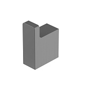 Cezares Slider Крючок для полотенец подвесной, цвет: сатин SLIDER-HK-IN