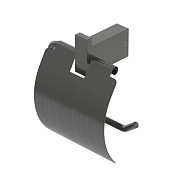 Cezares Slider Держатель туалетной бумаги подвесной закрытый, цвет: оружейная сталь SLIDER-PH-GM