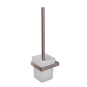 Cezares Slider Ершик для унитаза подвесной, колба из матового стекла, цвет: сатин SLIDER-TBS-V-IN