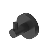 Cezares Relax Крючок для полотенец двойной, подвесной, цвет: черный матовый RELAX-HK-NOP