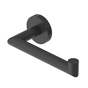 Cezares Relax Держатель туалетной бумаги подвесной открытый, цвет: черный матовый RELAX-PH2-NOP