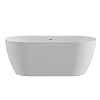 Cezares Relax Ванна из Solid Surface отдельностоящая 150x75 см, с щель. перел., цвет: белый матовый CZR-RELAX-150-75-57-SSB