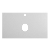 Cezares Slider Столешница под раковину 81,6x49 см, керамогранит, цвет: bianco opaco SLD-80/48-BO