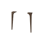 Cezares Portofino Ножки для мебели 39h см, 2 штуки, цвет: noce 40316