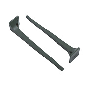 Cezares Portofino Ножки для мебели 39h см, 2 штуки, цвет: verde opaco 40317