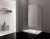 Cezares Verona Душевой уголок 120x80x195h см, прозрачное стекло 6 мм, цвет: хром VERONA-W-AH-1-120/80-C-Cr