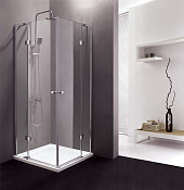 Cezares Verona Душевой уголок 120x90x195h см, прозрачное стекло 6 мм, цвет: хром VERONA-W-AH-2-120/90-C-Cr
