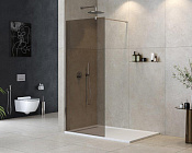 Cezares Liberta Душевая перегородка 100x195h см, тонированное стекло 8 мм, цвет: хром LIBERTA-L-1-100-120-BR-Cr