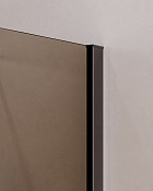 Cezares Slider Душевой уголок 100-110x100-110x195h см, тонирован. стекло 8 мм, цвет: оружейная сталь SLIDER-A-2-100/110-BR-GM