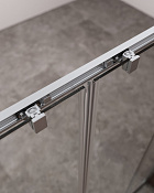 Cezares Molveno Душевой уголок 176,5x80,5x195h см, прозрачное стекло 6 мм, цвет: хром MOLVENO-AH-2/1-180/80-C-Cr-IV