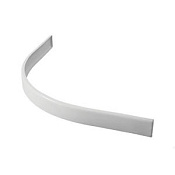 Cezares Tray Экран для поддона из алюминия 100x10h см, цвет: белый TRAY-AS-R-100-100-SCR