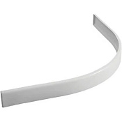 Cezares Tray Экран для поддона из алюминия левый 80x10h см, цвет: белый TRAY-AS-RH-100/80-100-SCR-L