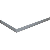 Cezares Tray Экран для поддона из акрила 90x9,5h см, цвет: белый глянцевый TRAY-M-AH-120/90-SCR