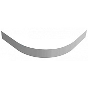 Cezares Tray Экран для поддона из акрила левый 90x9,5h см, цвет: белый глянцевый TRAY-M-RH-120/90-SCR-L