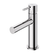 Cezares Leaf Смеситель для раковины, без донного клапана, излив 10,2 см, цвет: хром LEAF-LSM1-L-01-W0