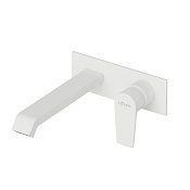 Cezares Nautic Смеситель для раковины встраиваемый, внутр. часть, излив 20,9 см, цвет: белый матовый NAUTIC-BLI-BIO