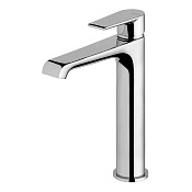 Cezares Nautic Смеситель для раковины высокий, без донного клапана, излив 16 см, цвет: хром NAUTIC-LC-01-W0